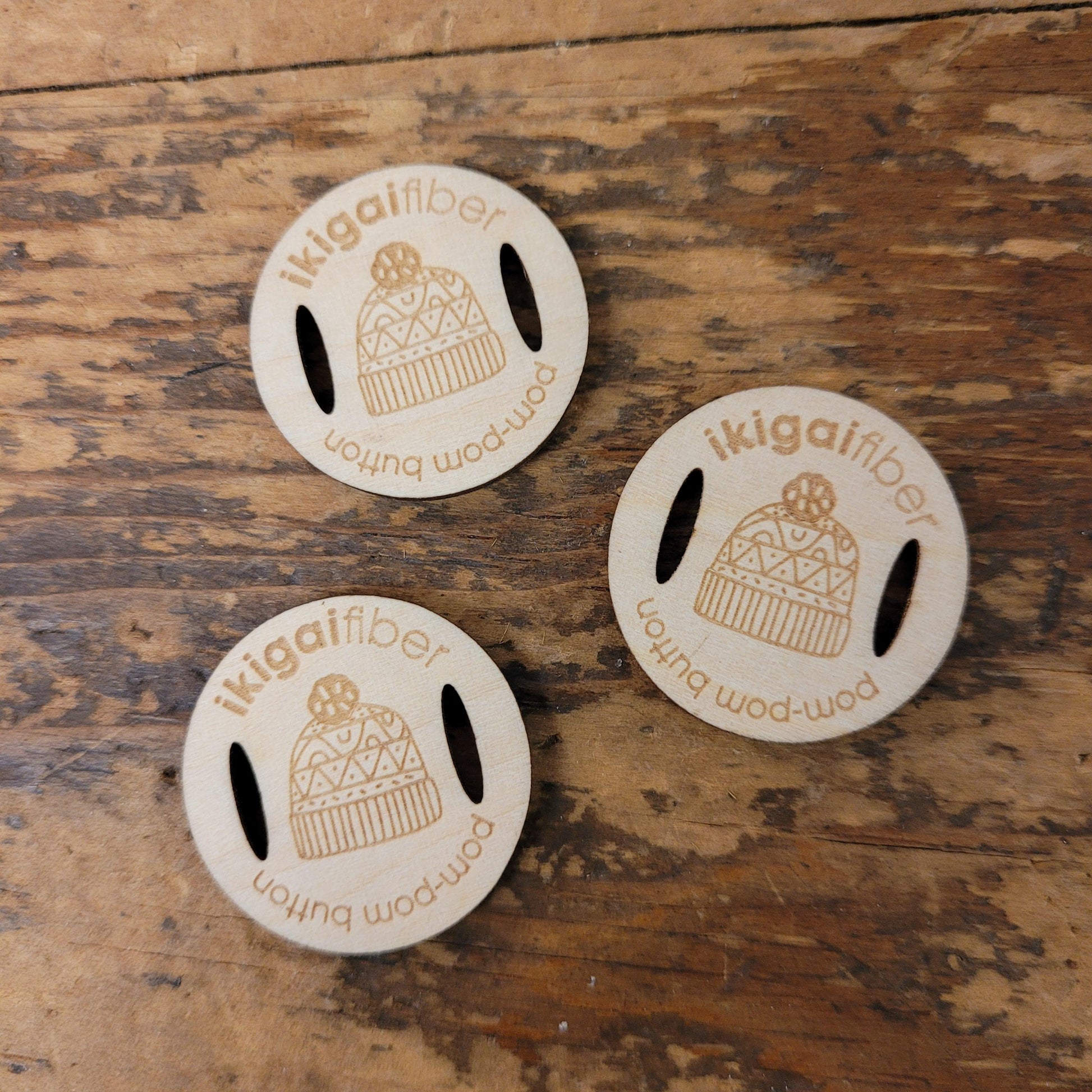 Pom Pom Buttons