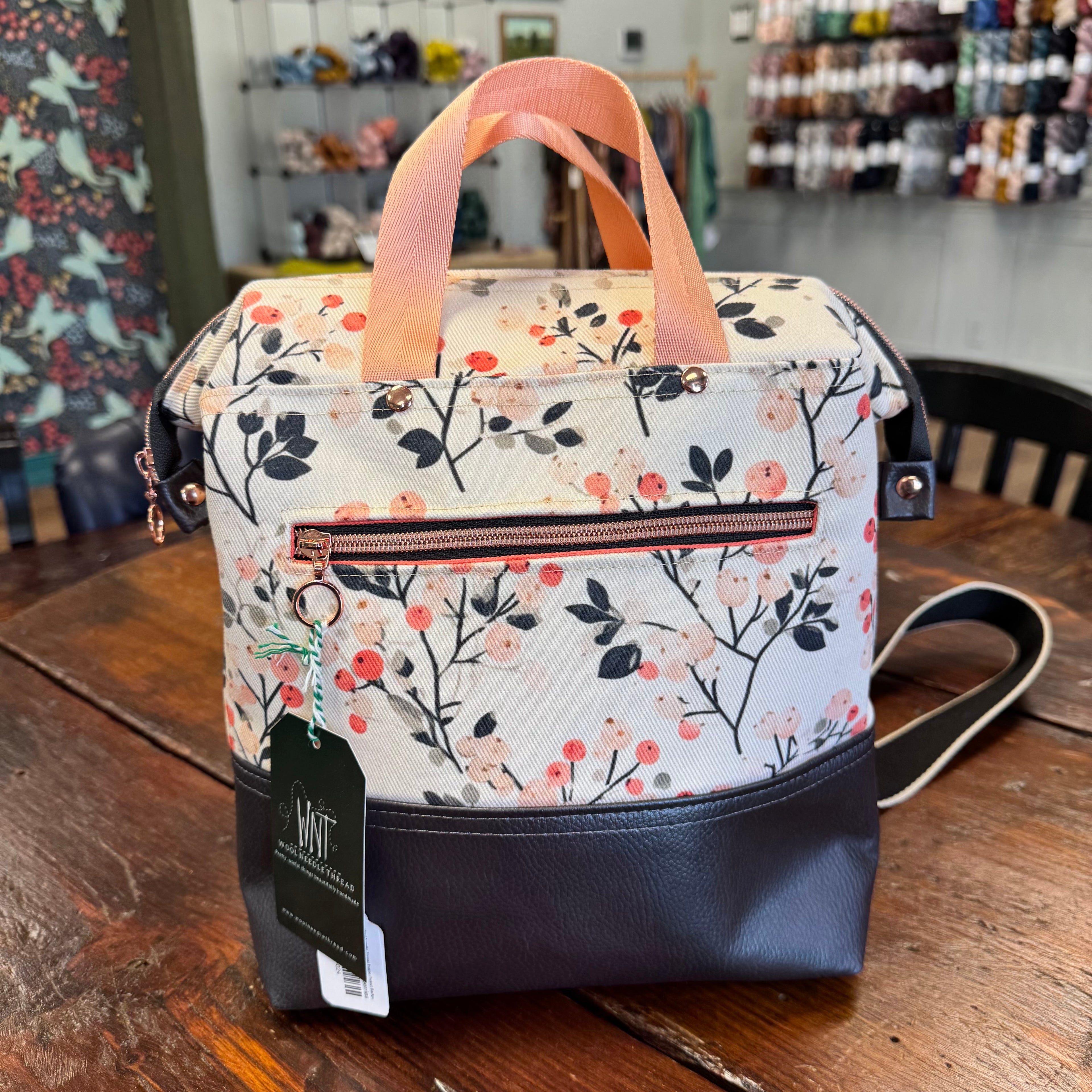 Wool Needle Thread Frame Project Backpack