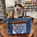 Wool Needle Thread Waxed Canvas Tote