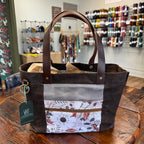 Wool Needle Thread Waxed Canvas Tote