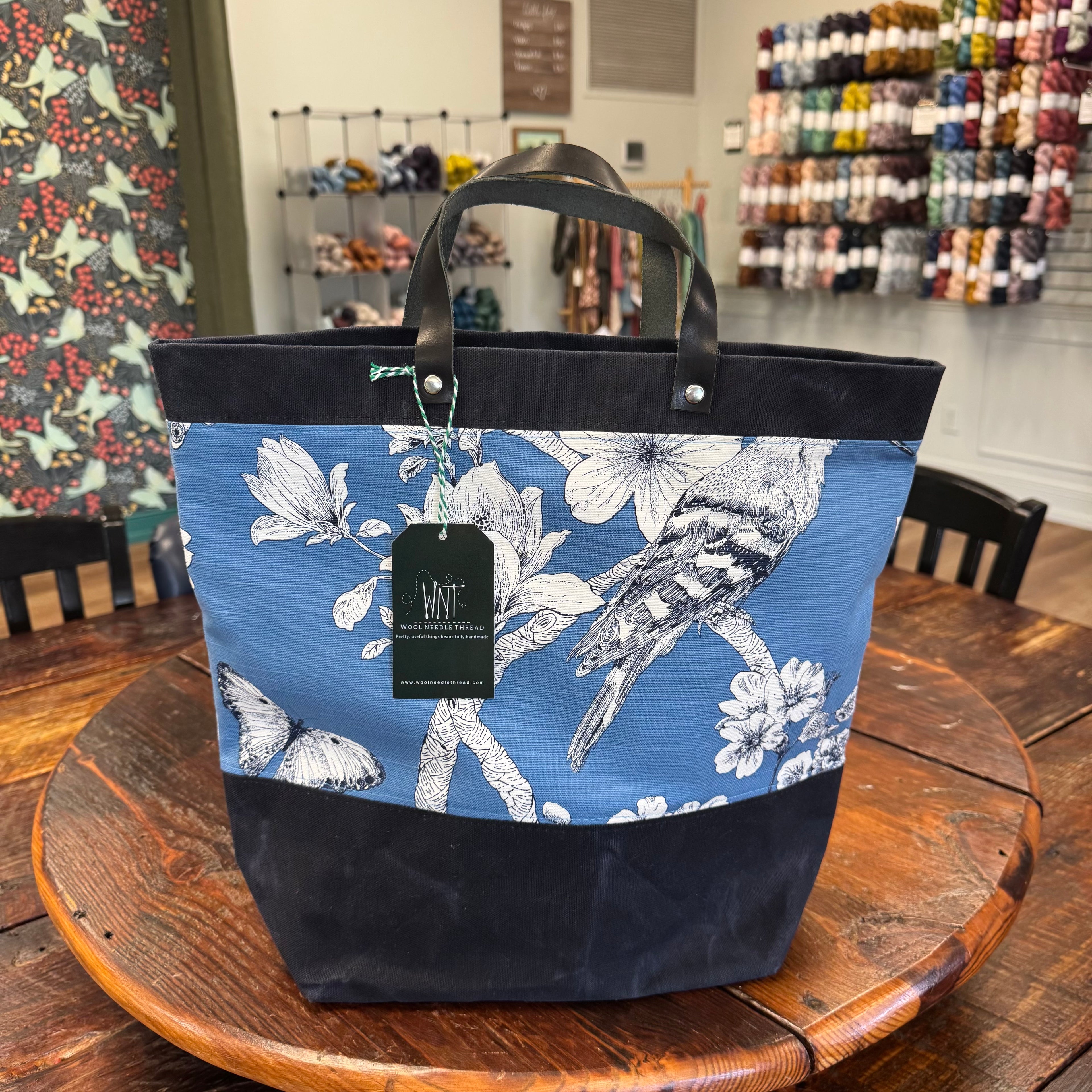 Wool Needle Thread Project Bag