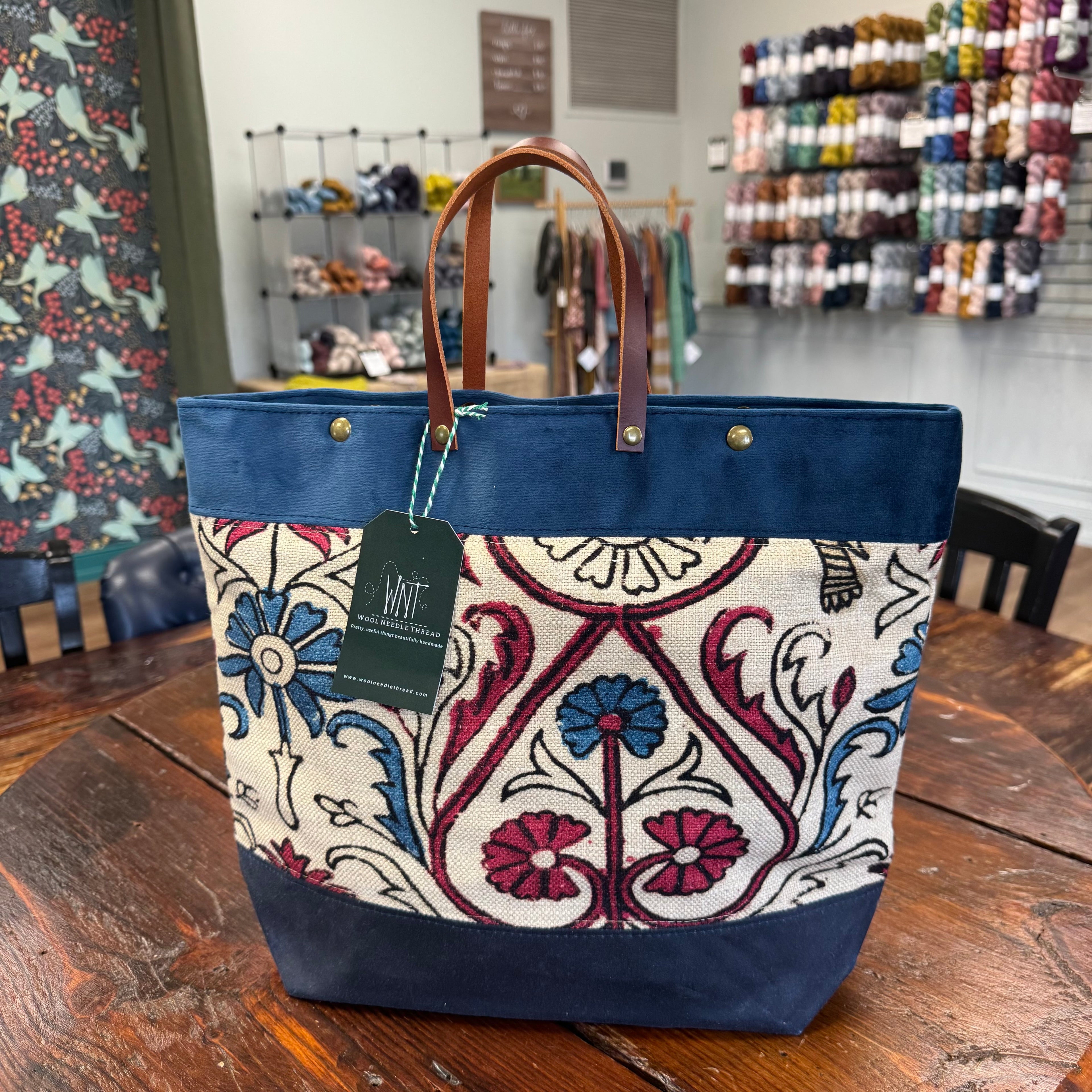 Wool Needle Thread Project Bag