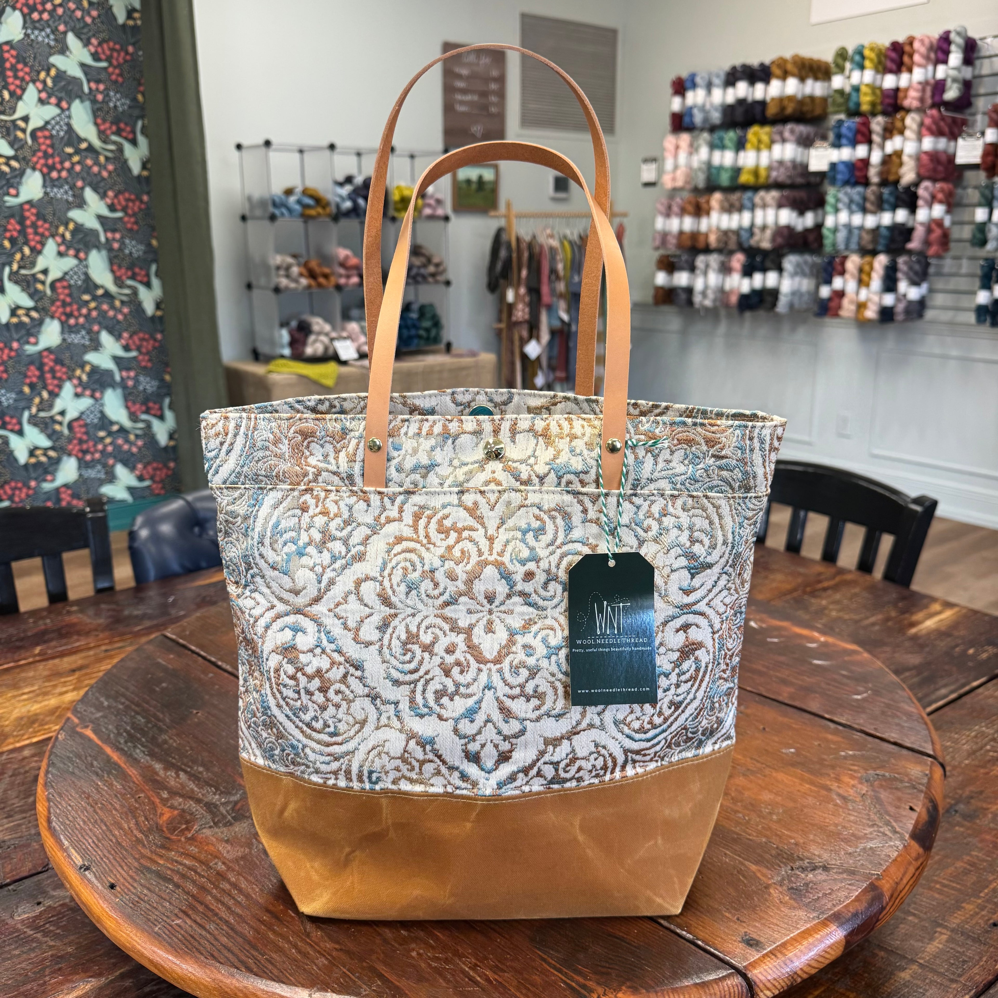 Wool Needle Thread Project Bag