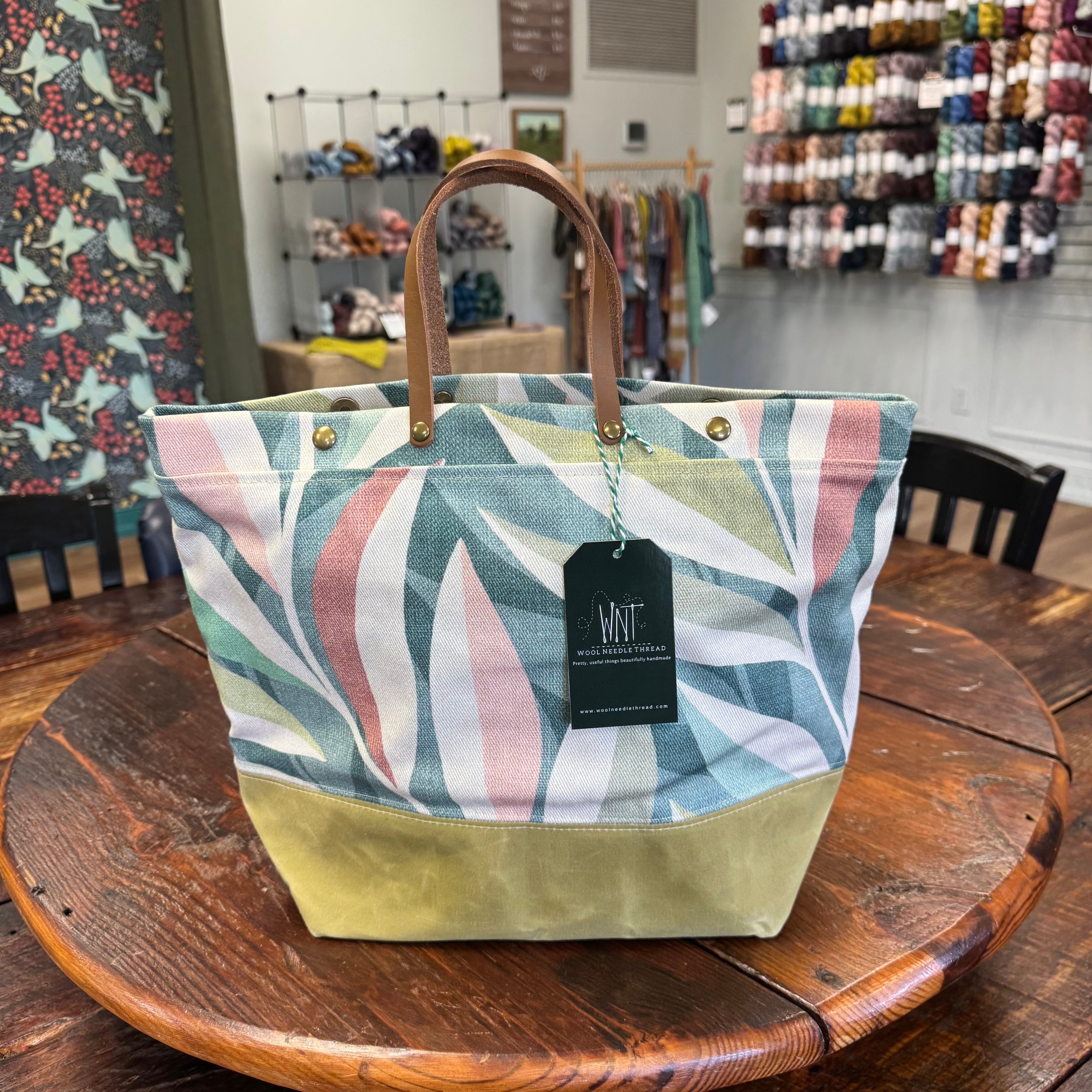 Wool Needle Thread Project Bag