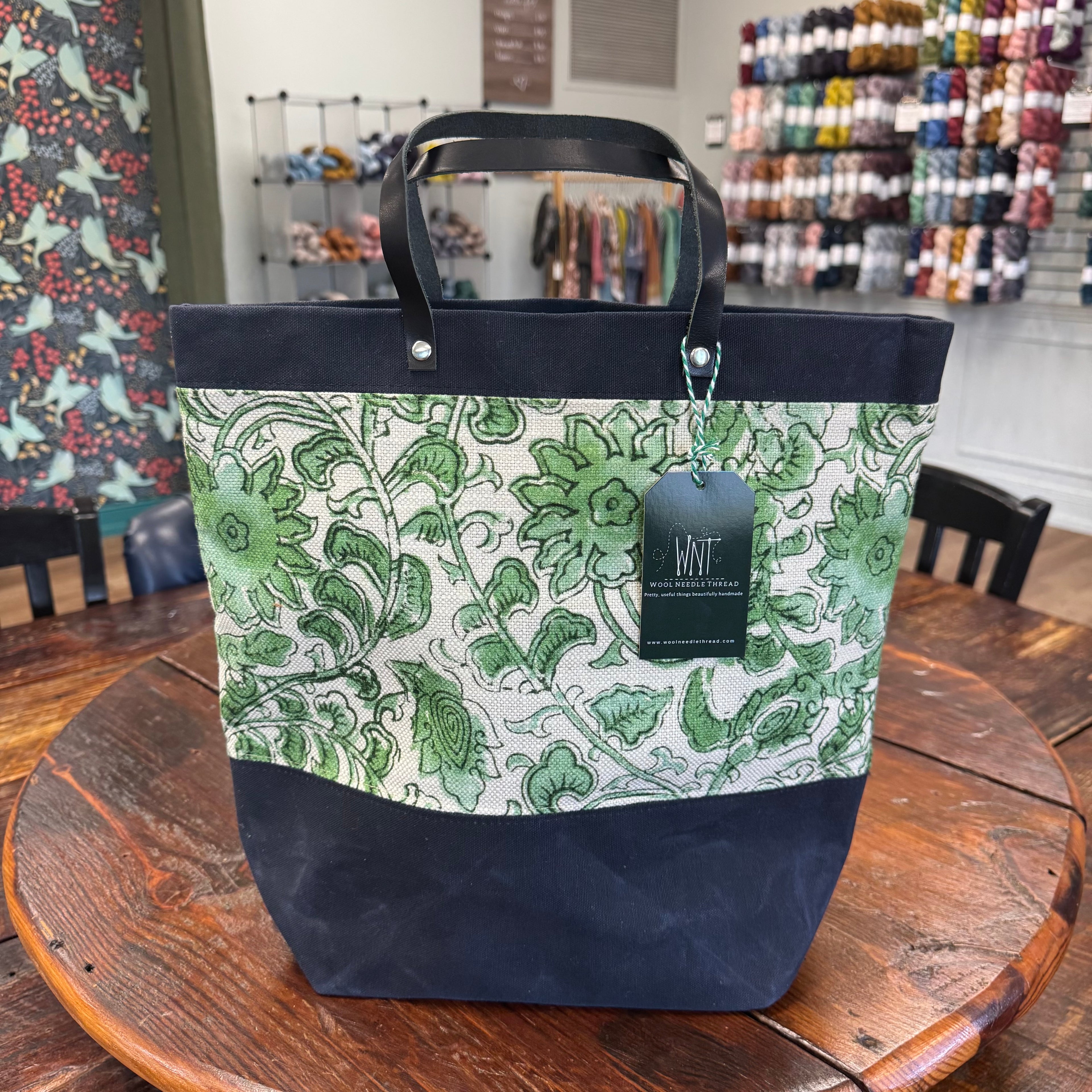 Wool Needle Thread Project Bag