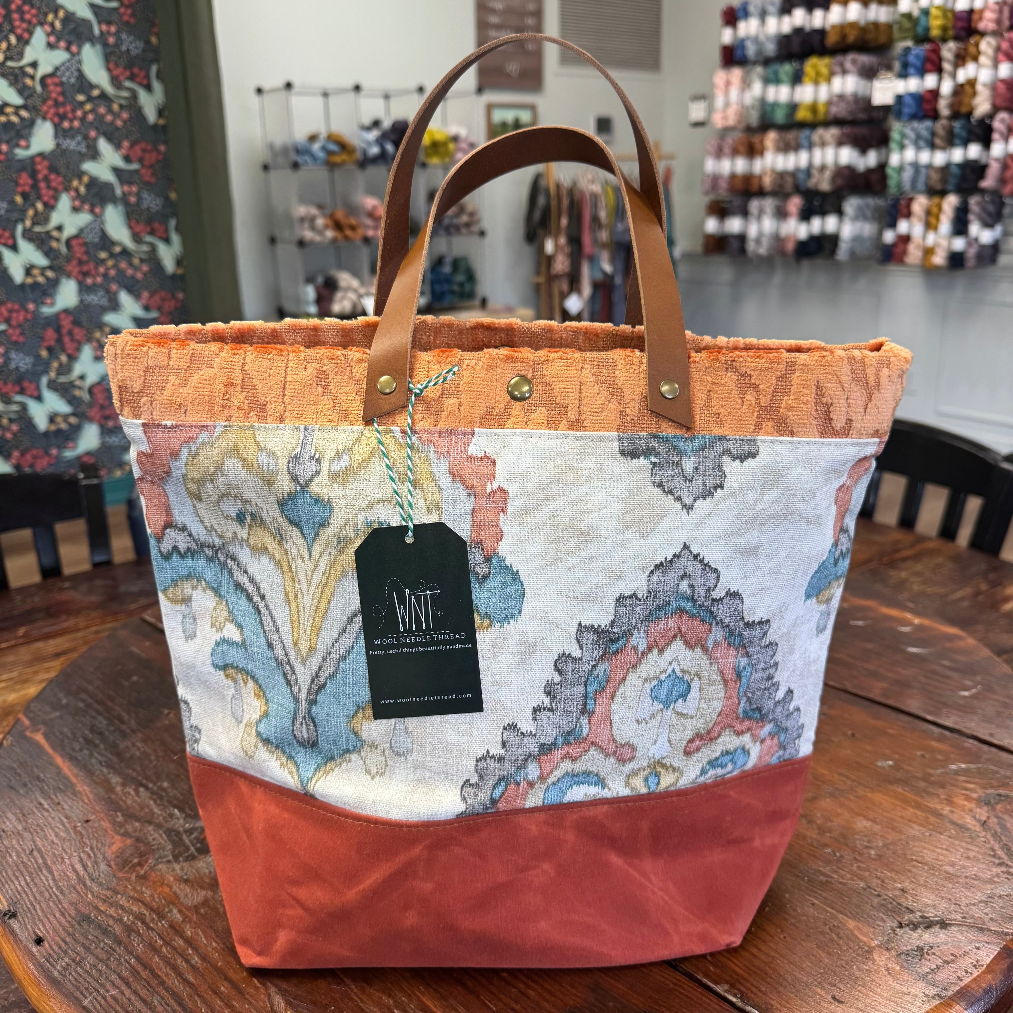Wool Needle Thread Project Bag