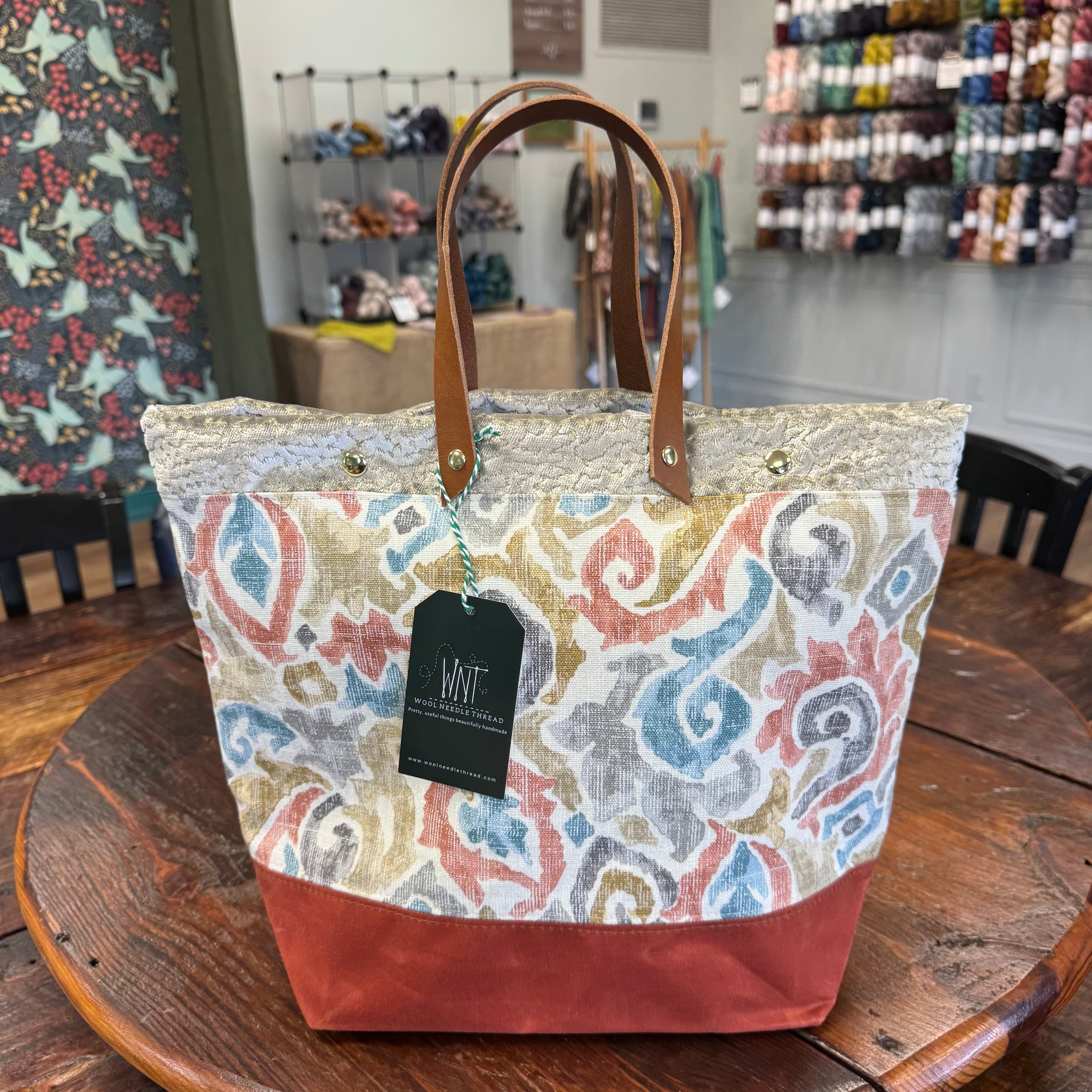 Wool Needle Thread Project Bag