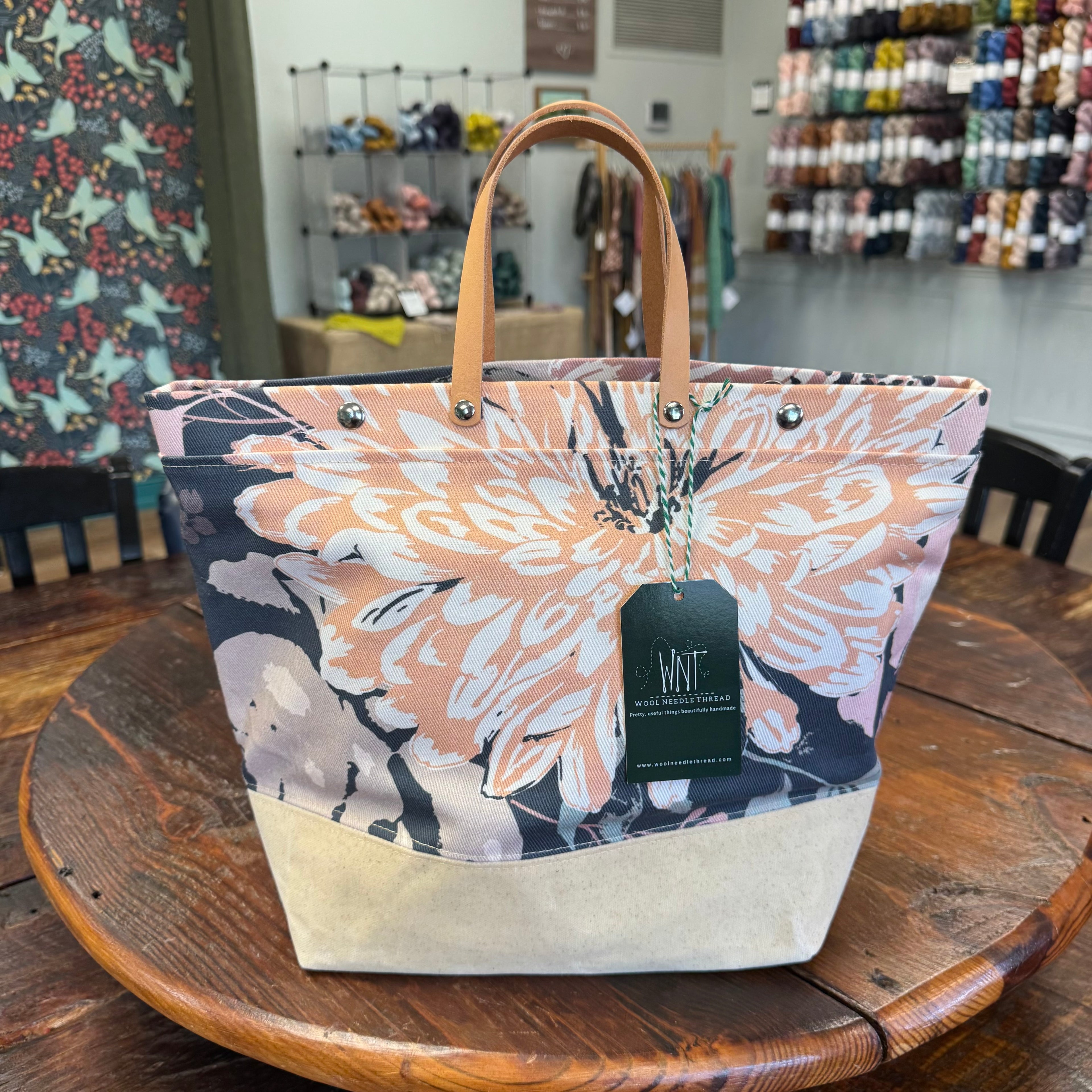 Wool Needle Thread Project Bag