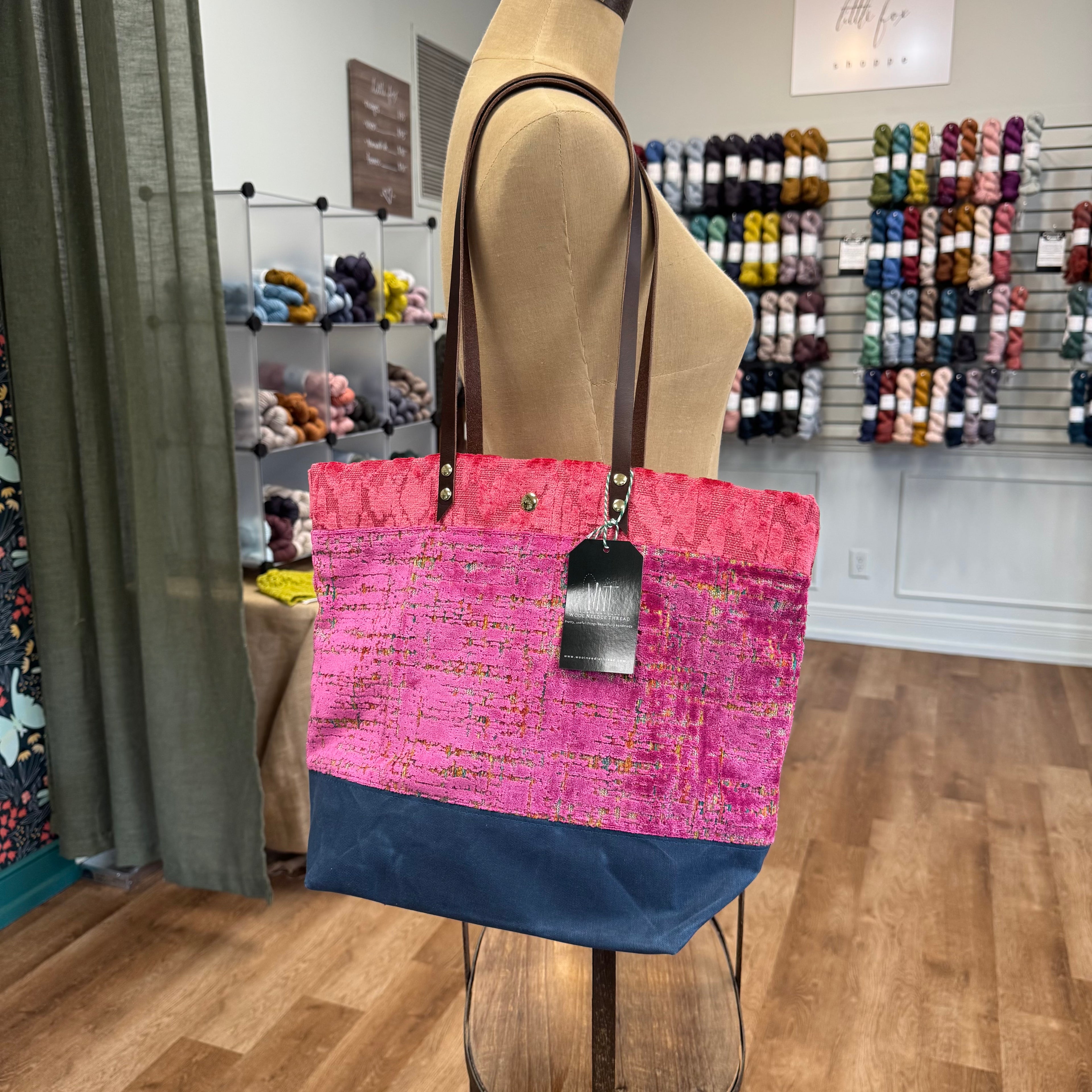Wool Needle Thread Project Bag