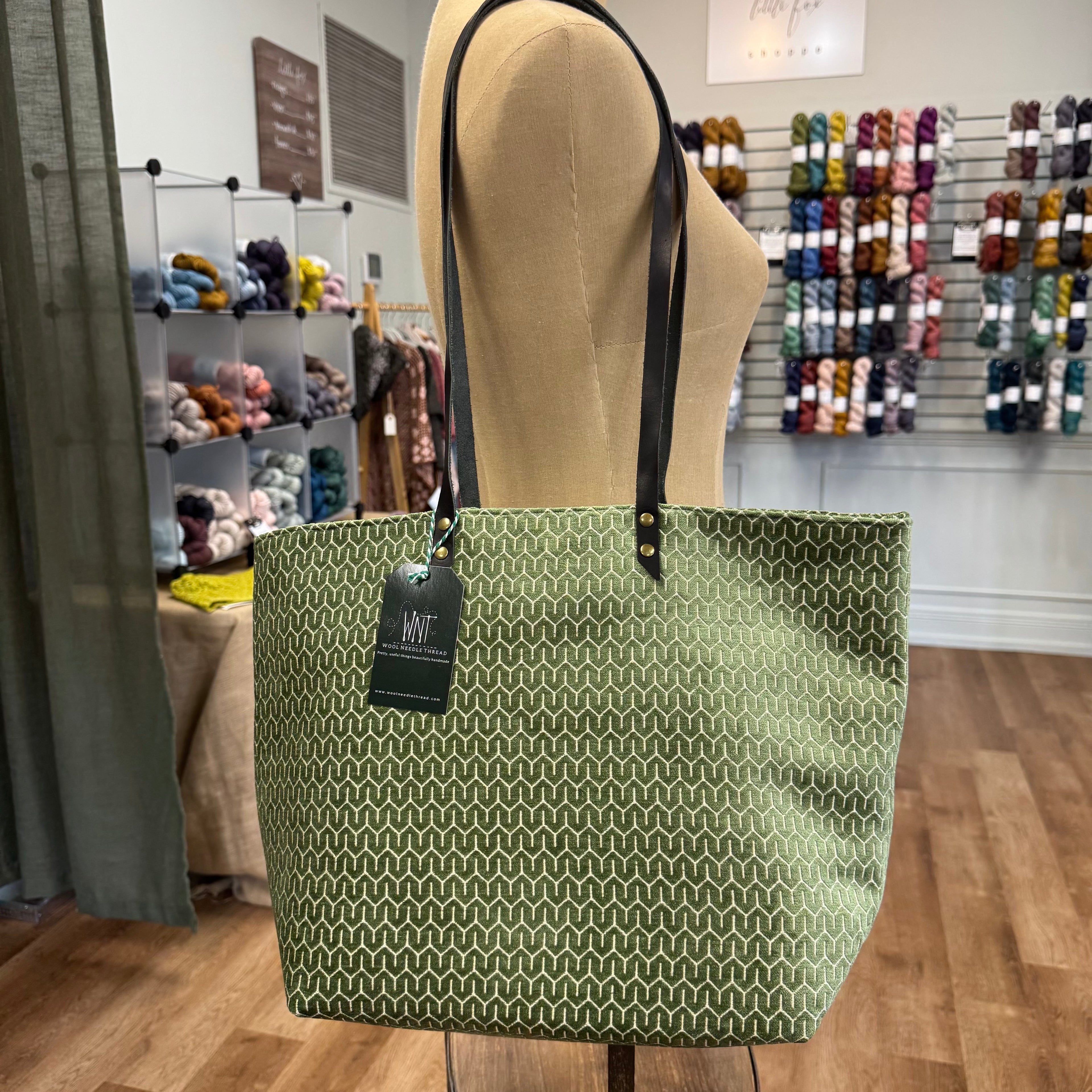 Wool Needle Thread Project Bag