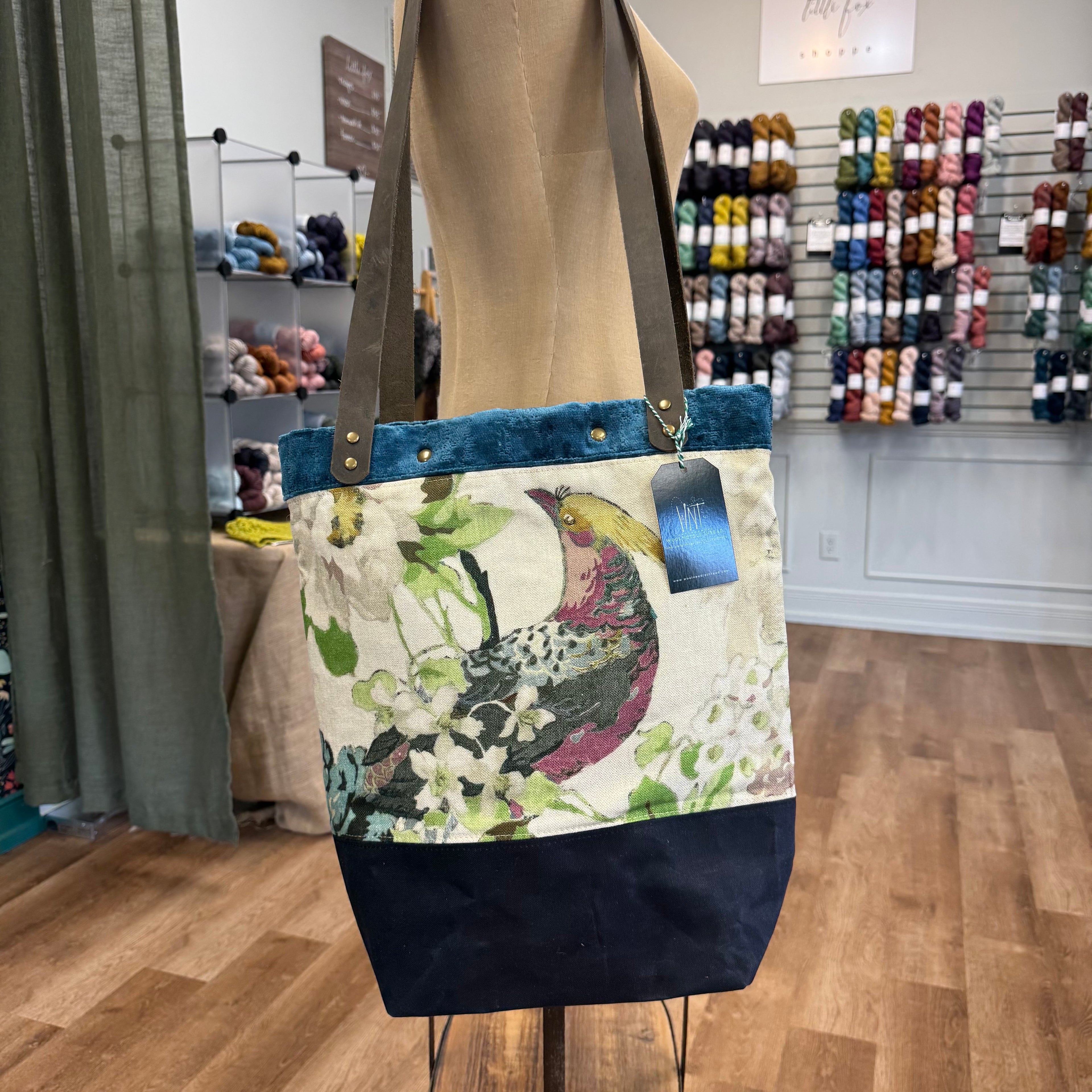 Wool Needle Thread Project Bag