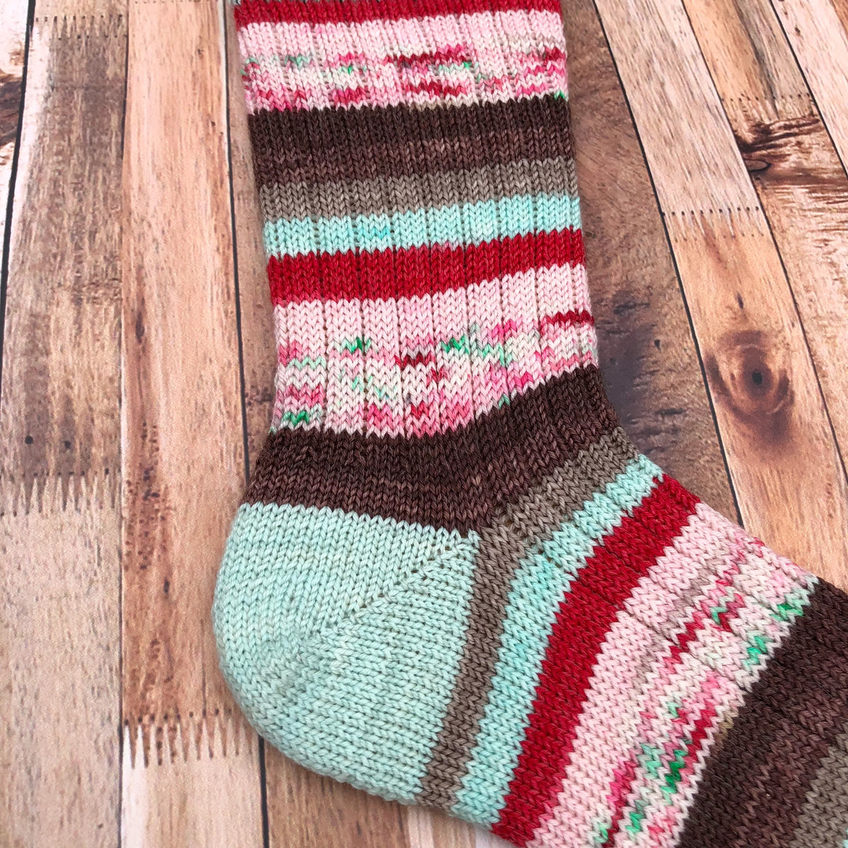 Peppermint Mocha Holiday Sock Box