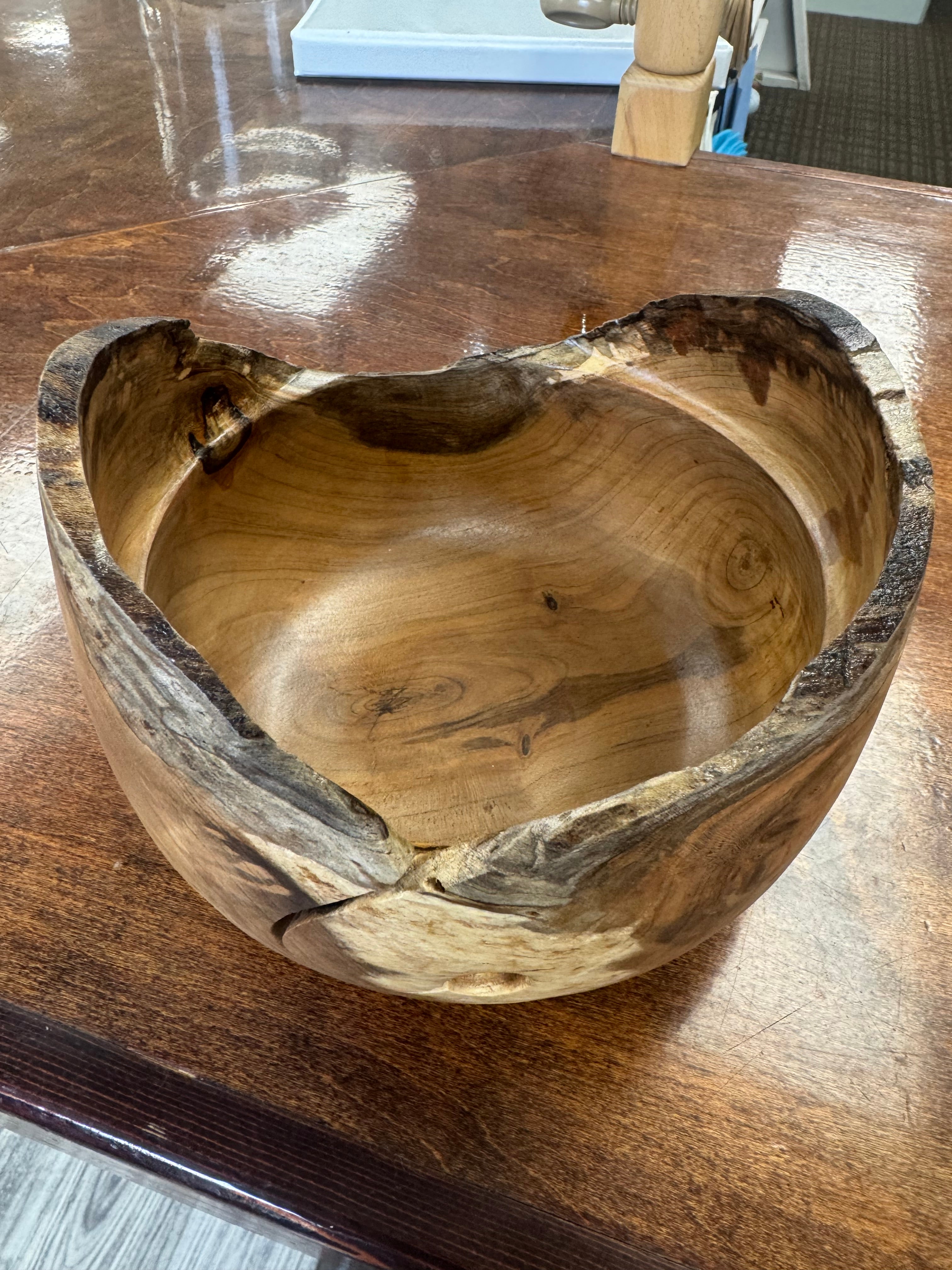 Hand Turned Wooden Yarn Bowls