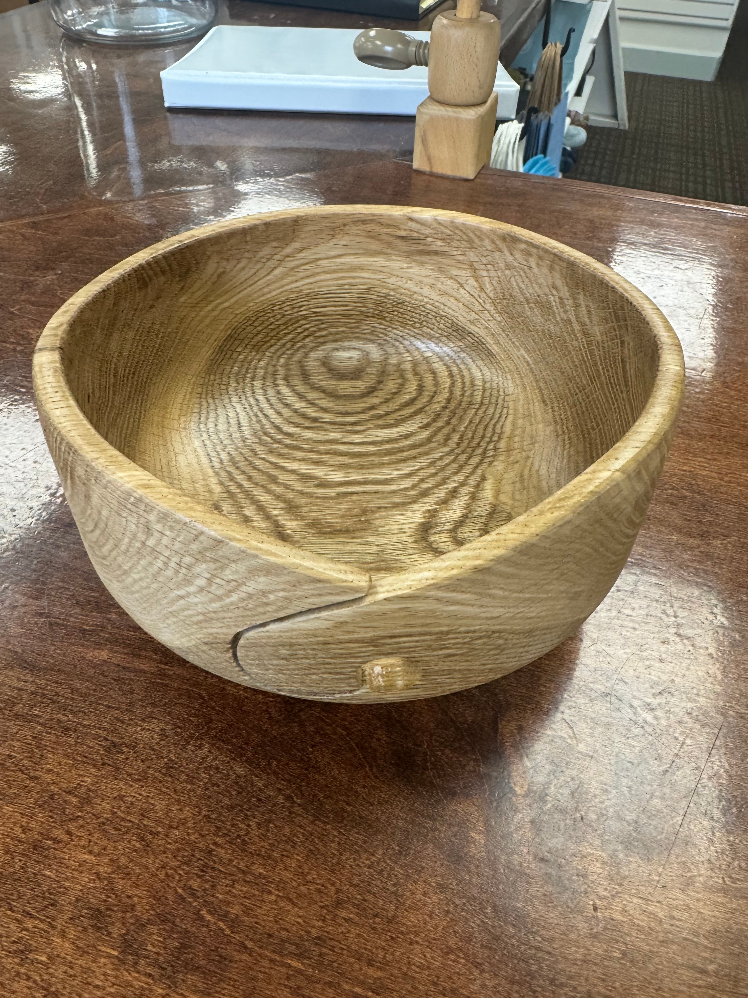 Hand Turned Wooden Yarn Bowls