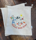Seasons of Dances Drawstring Bag