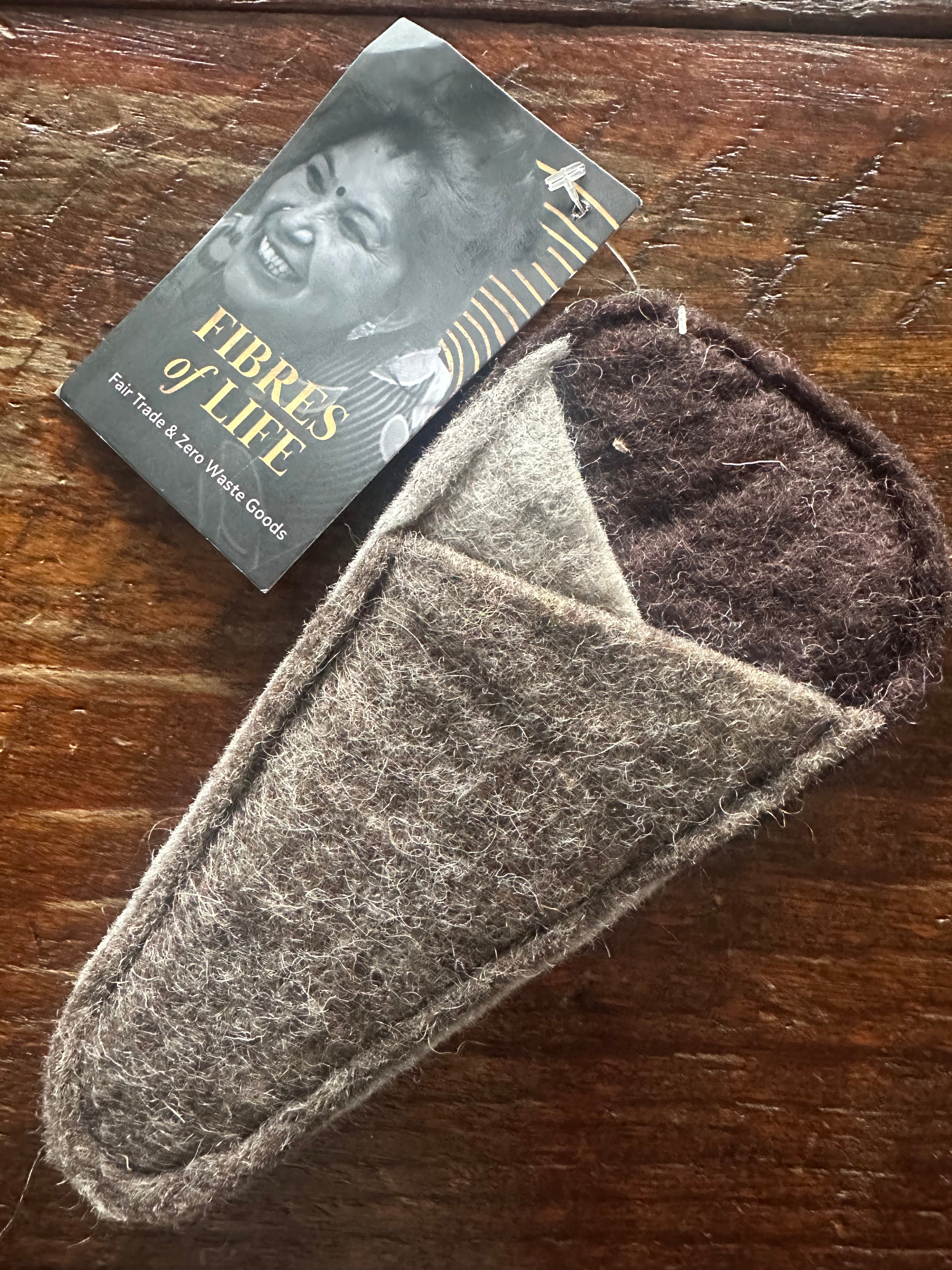 Fibres of Life Felted Wool Scissor Sleeve