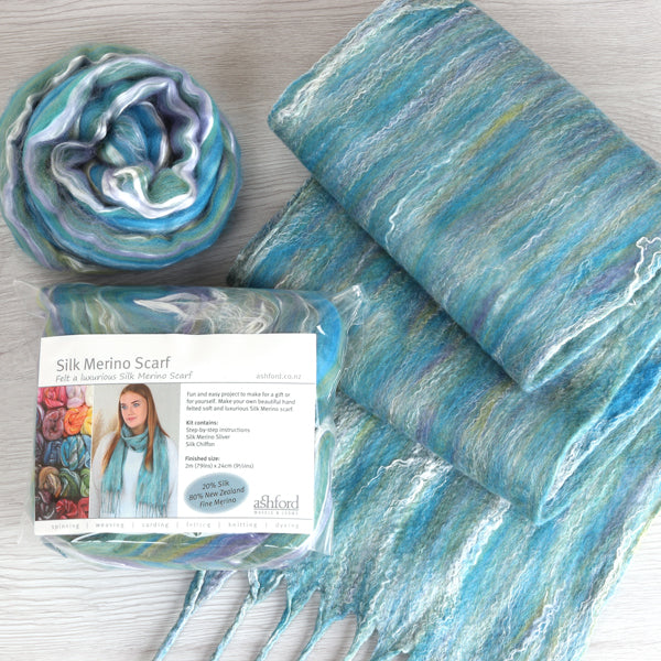Nuno Felted Scarf Kits