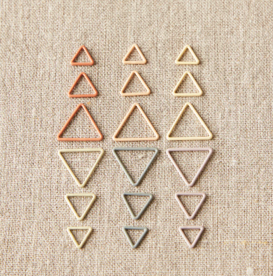 Cocoknits Stitch Markers colorful Triangle