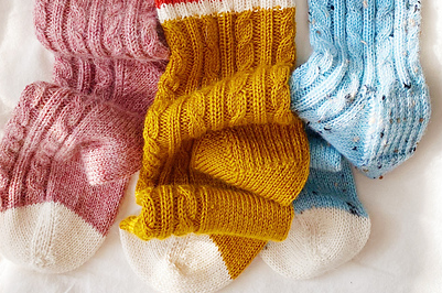 Cable and Rib Sock Workshop with Angela