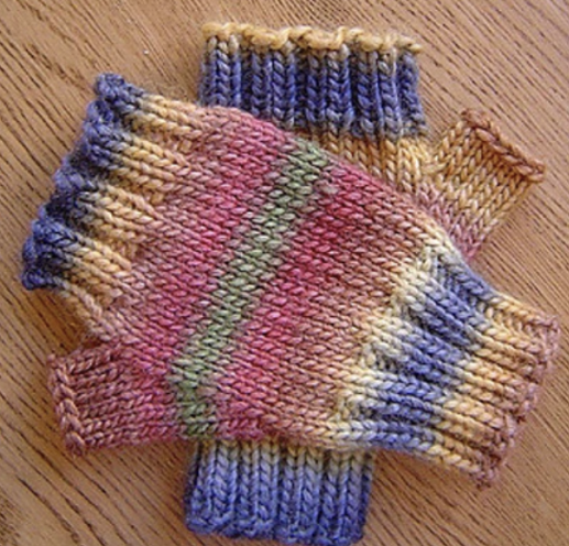 Knitting 102: My First Fingerless Mitts with Pam