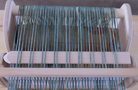Rigid Heddle Weaving with Pickup Patterns with Nicole
