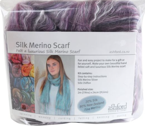 Nuno Felting: Scarf with Barbara