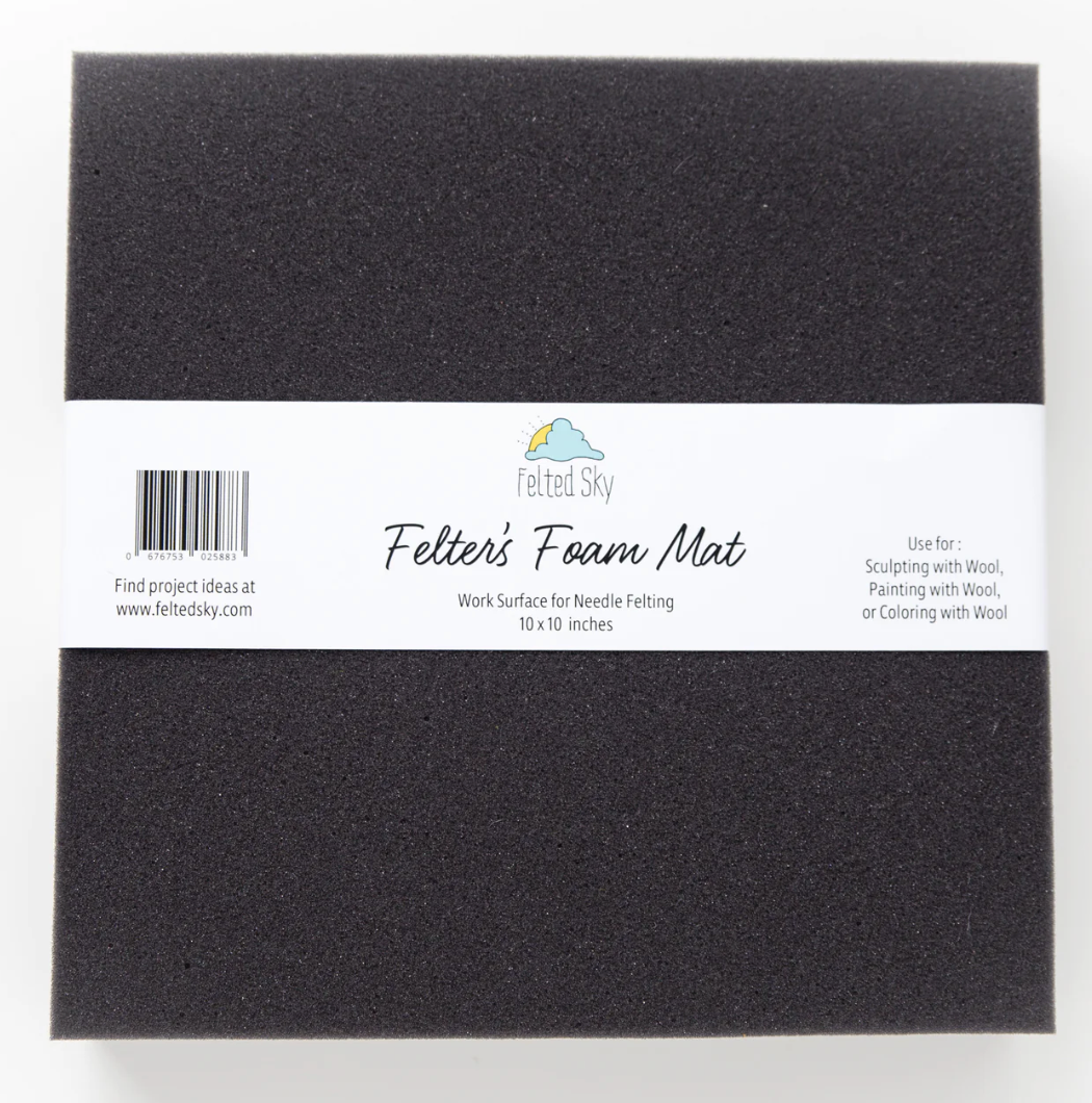 Felted Sky 10x10 Foam Mat