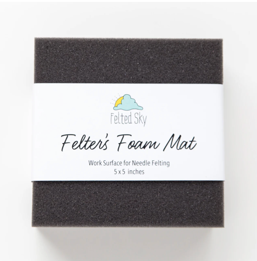 Felted Sky 5x5 Foam Mat