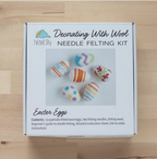 Felted Sky Easter Eggs Needle Felting Kit