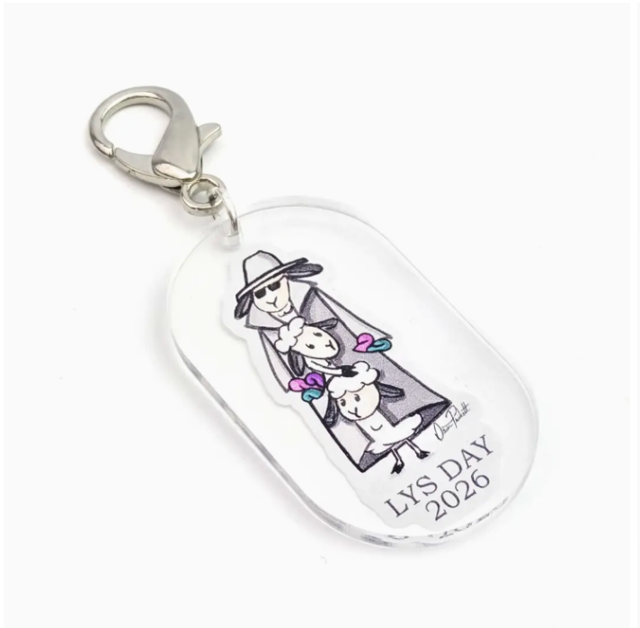 2026 LYS Twice Sheared Sheep Day Stitch Marker