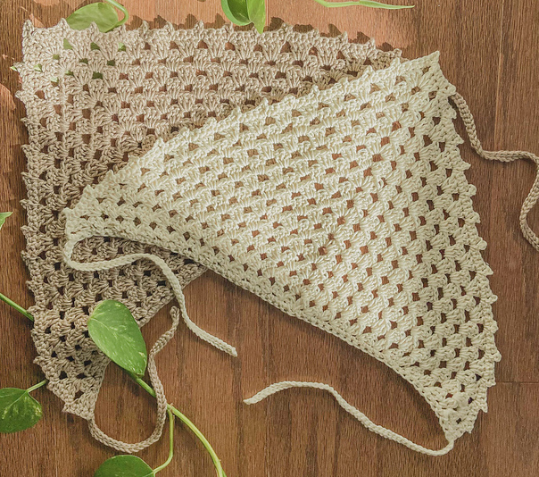 Crochet 102: Granny Triangle Bandana with Angela