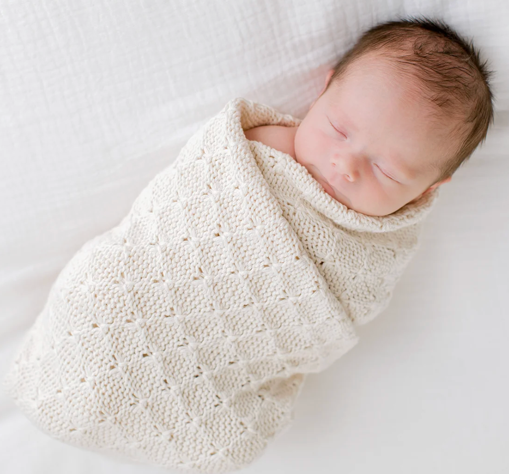 Appalachian Baby Organic Cotton Sport Blanket Knitting Kit