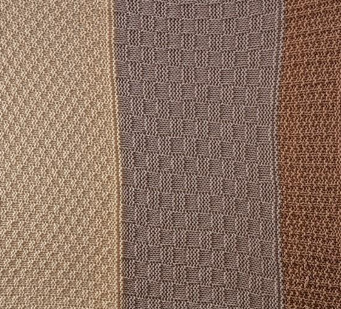 Appalachian Baby Organic Cotton Sport Pick-a-Knit Baby Blanket Square & Rectangle Knitting Kit
