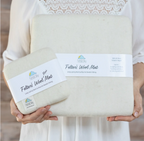 Felted Sky Wool Mini Mat