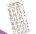 Twice Sheared Sheep Quick ROW Gauge Ruler