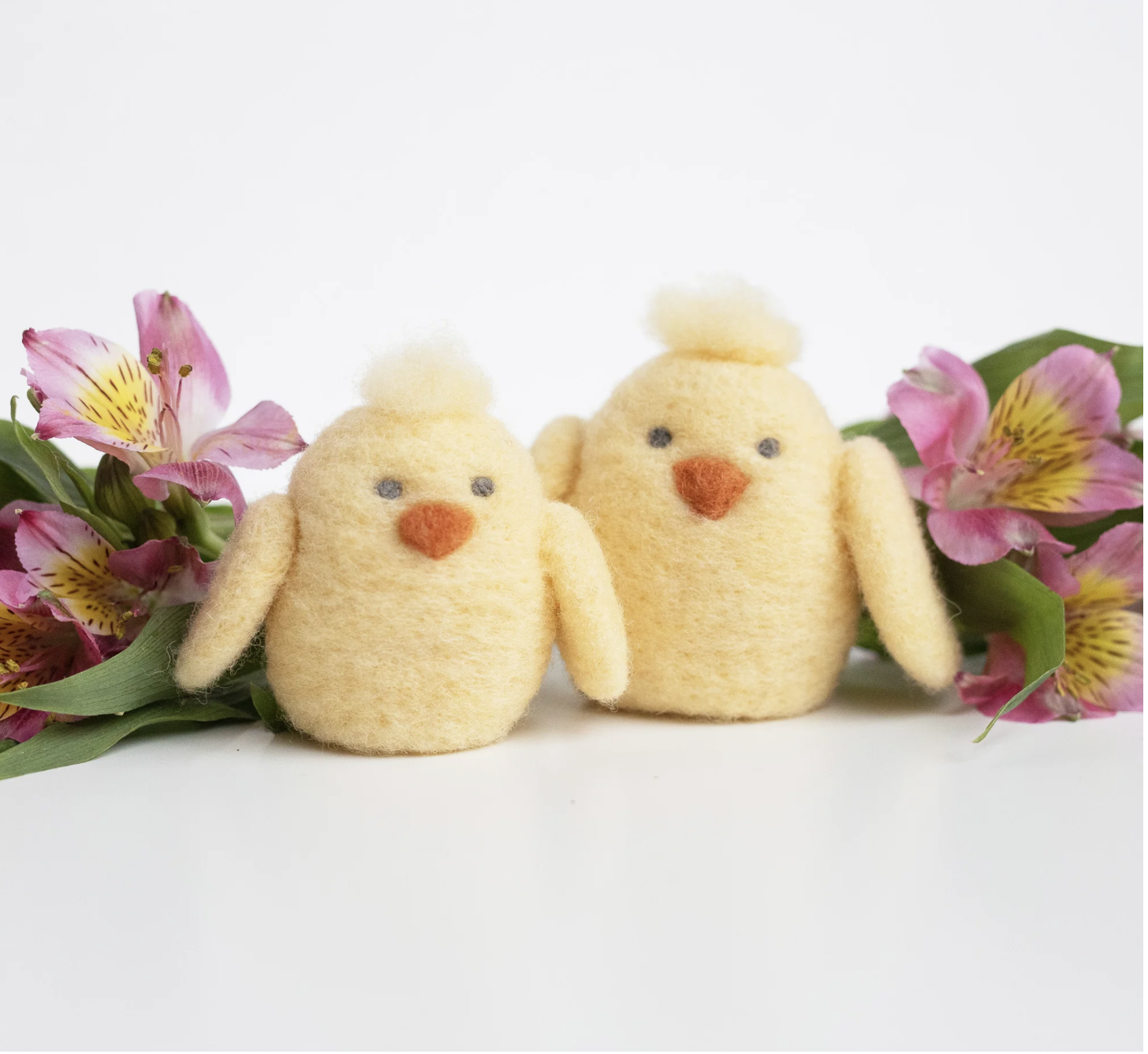  Felted Sky Chick Friends Mini Needle Felting Kit