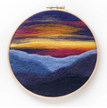 Felted Sky Mountain Sunset Needle Felting Kit