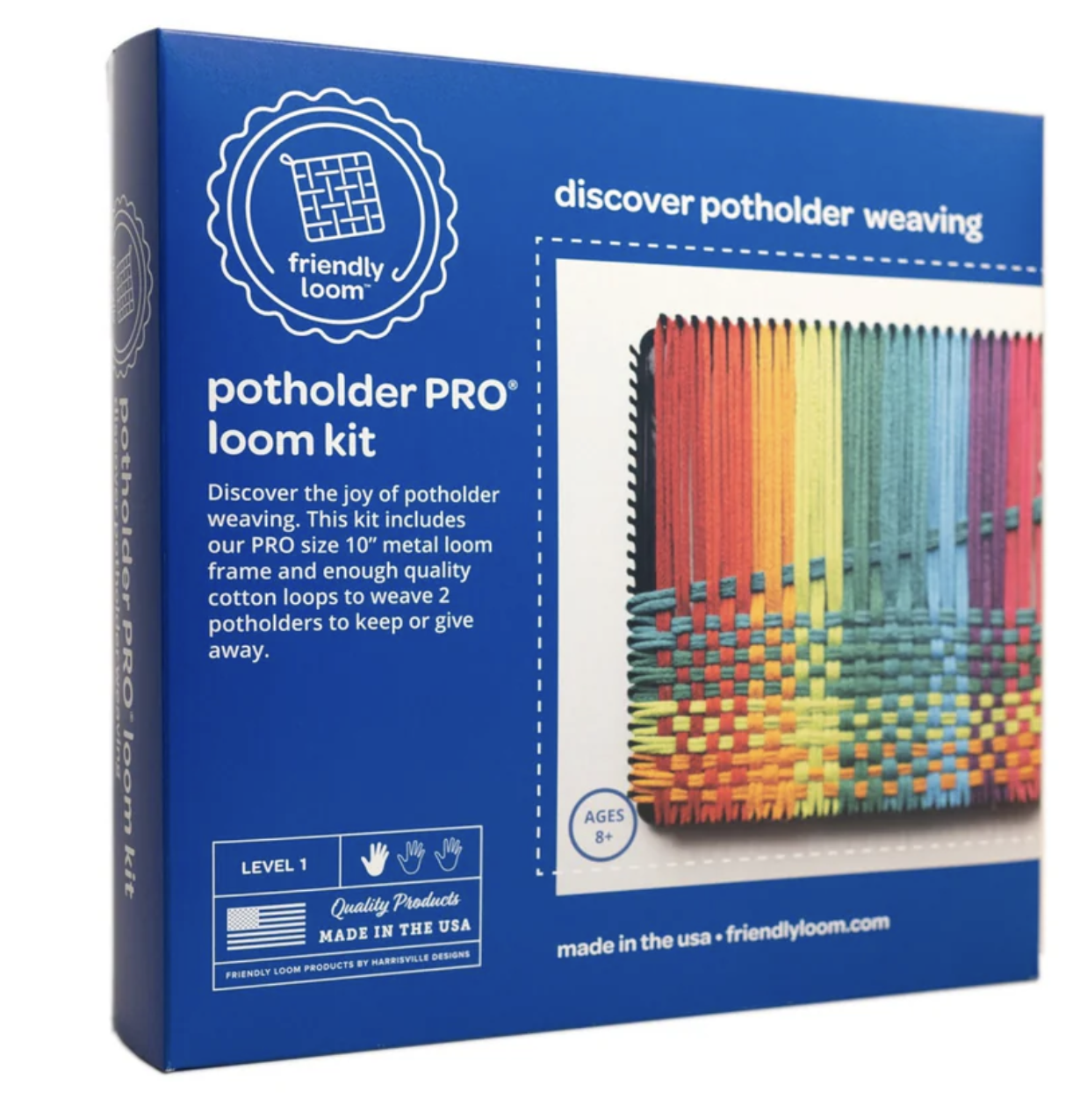 Harrisville Designs Friendly Loom 10" PotholderPro Loom