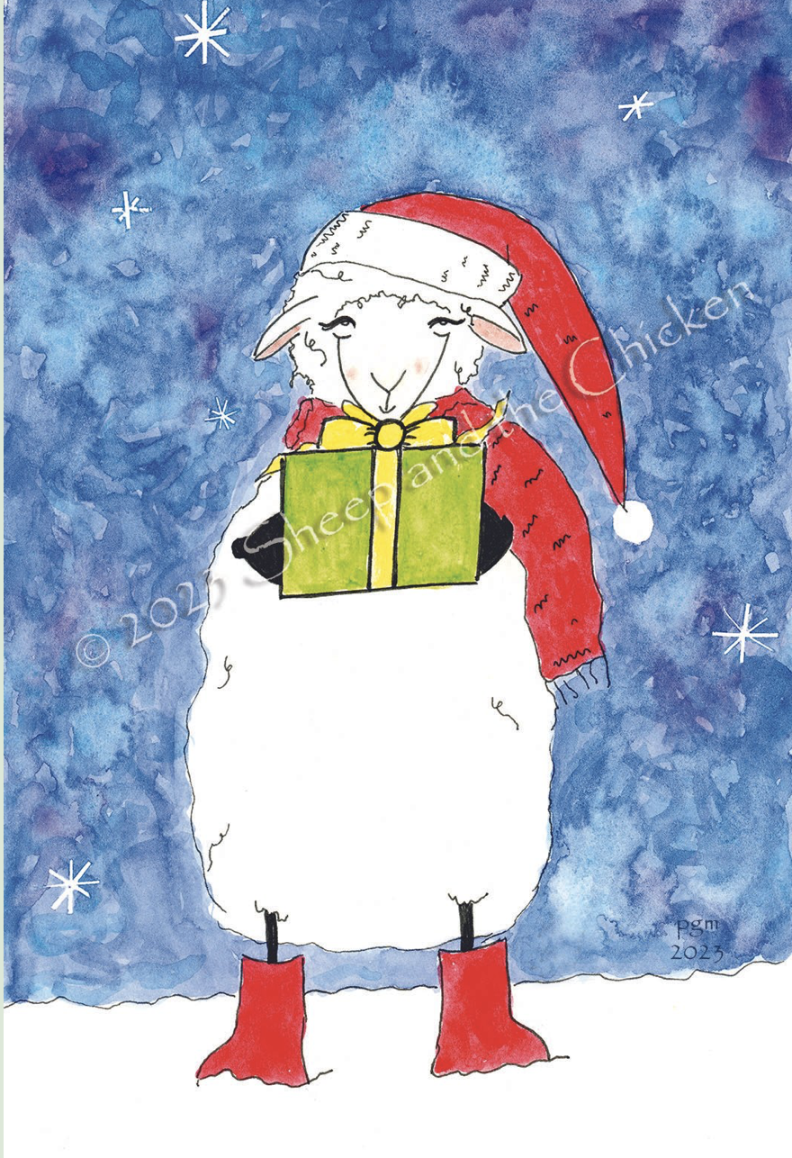 Sheep and the Chicken Holiday Cards