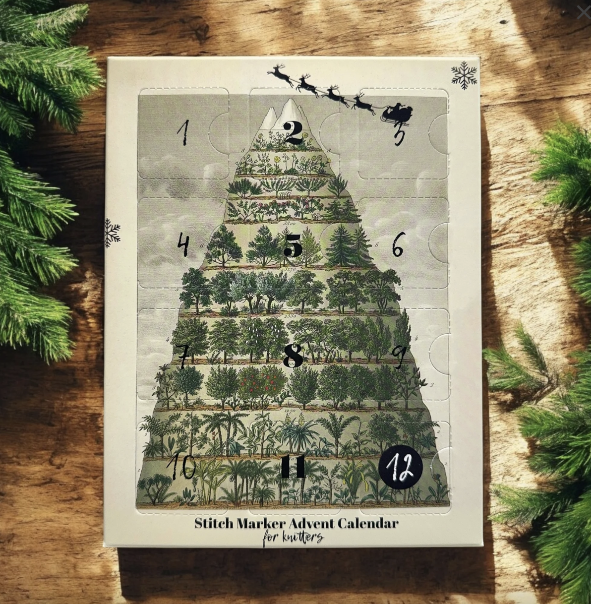 Firefly Notes Holiday Stitch Marker Calendar