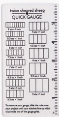 Twice Sheared Sheep Quick Gauge Ruler