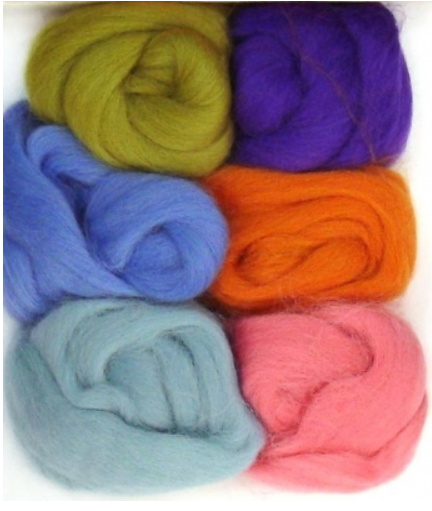 Colonial Paint Box Felting Wools 2 oz