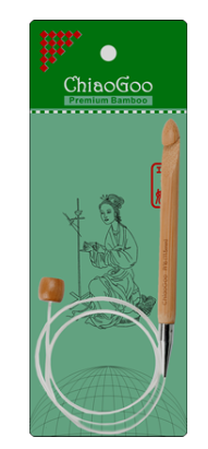ChiaoGoo Bamboo Flexible Crochet Hook
