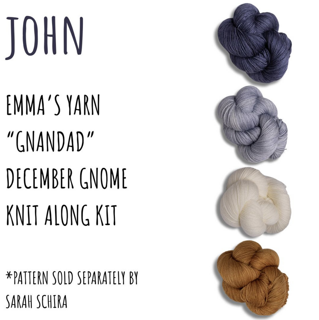 Gnandad's Grand Adventure - December Mystery Gnome Knitalong Kits (preorder)