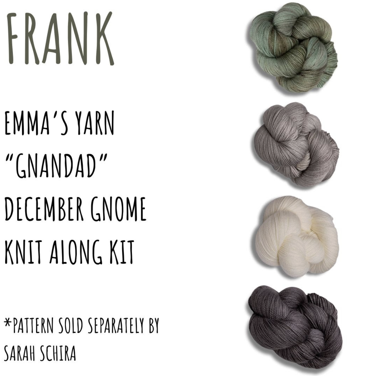 Gnandad's Grand Adventure - December Mystery Gnome Knitalong Kits (preorder)