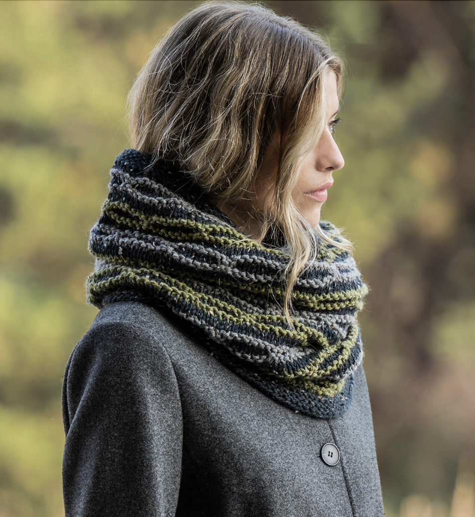 Blue Sky Fibers Chain of Lakes Cowl Kit