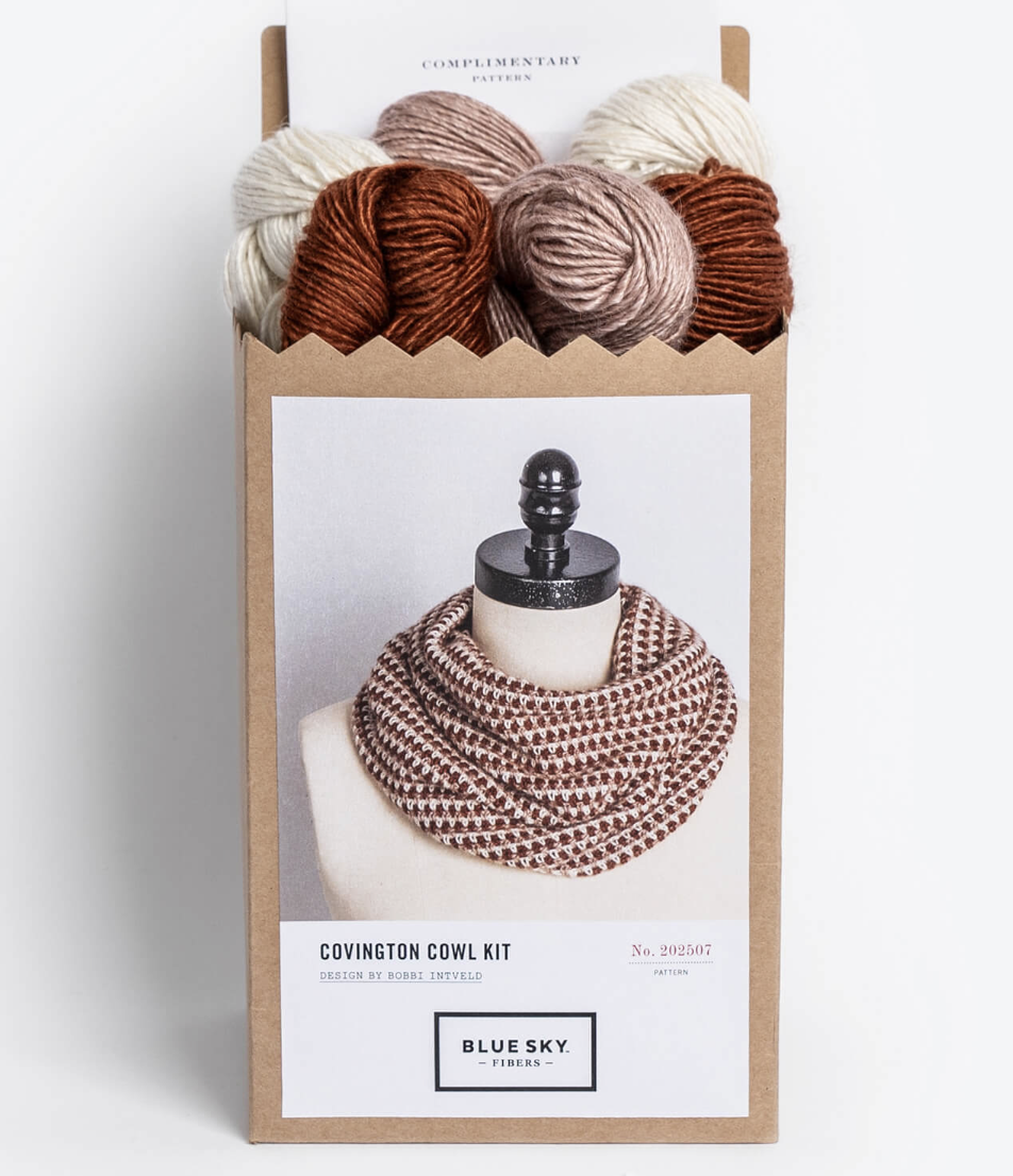 Blue Sky fibers Covington Cowl Kit