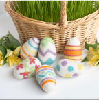Felted Sky Easter Eggs Needle Felting Kit