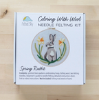 Felted Sky Spring Rabbit Needle Felting Kit