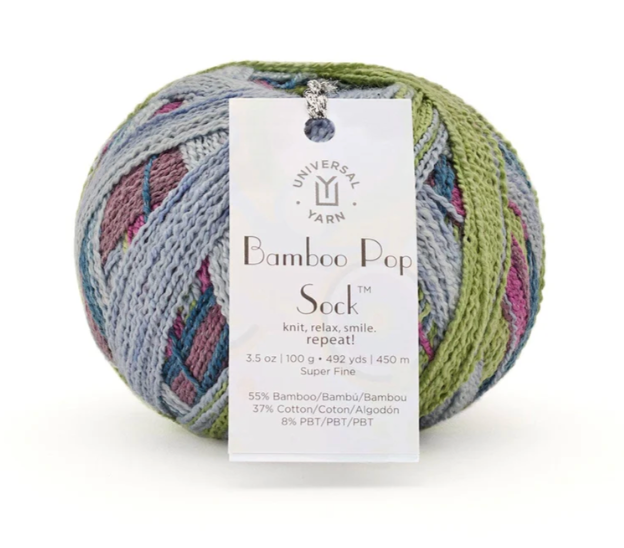 Universal Yarn Bamboo Pop Sock